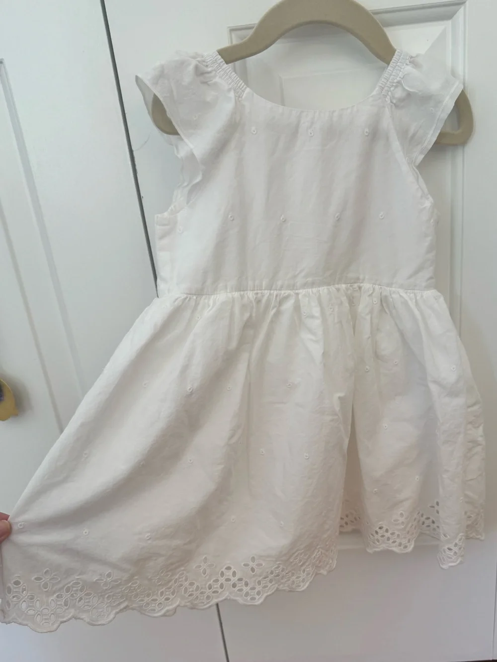 GAP White Eyelet Sundress